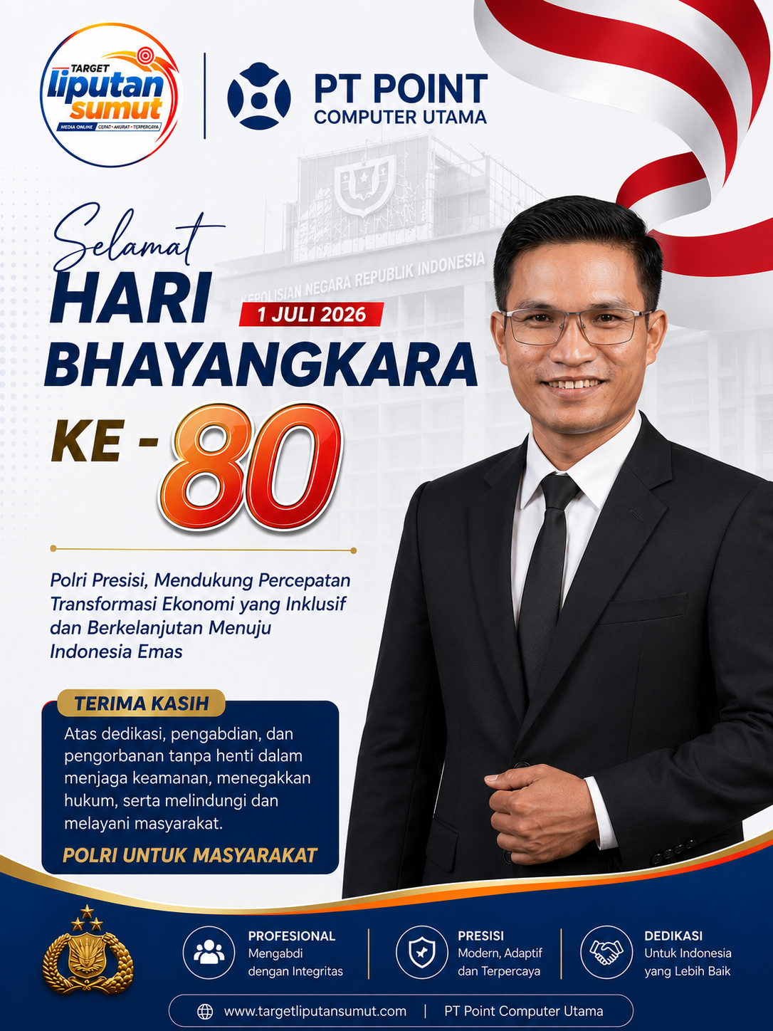 HUT BAYANGKARA KE 80